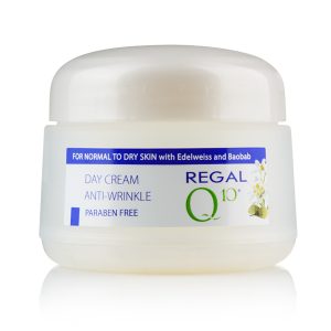Anti Wrinkles Day Cream with Baobab oil and Edelweiss  Regal Q10