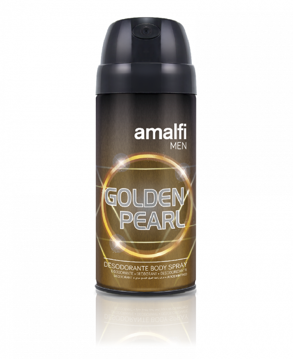 Golden Pearl Deodorant Body Sprey for Man Amalfi