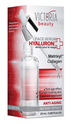 Day and Night Face Collagen Serum with Hyaluron Victoria Beauty