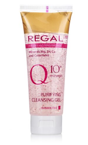 Puffing Cleansing Gel Anti Wrinkle Regal Q10