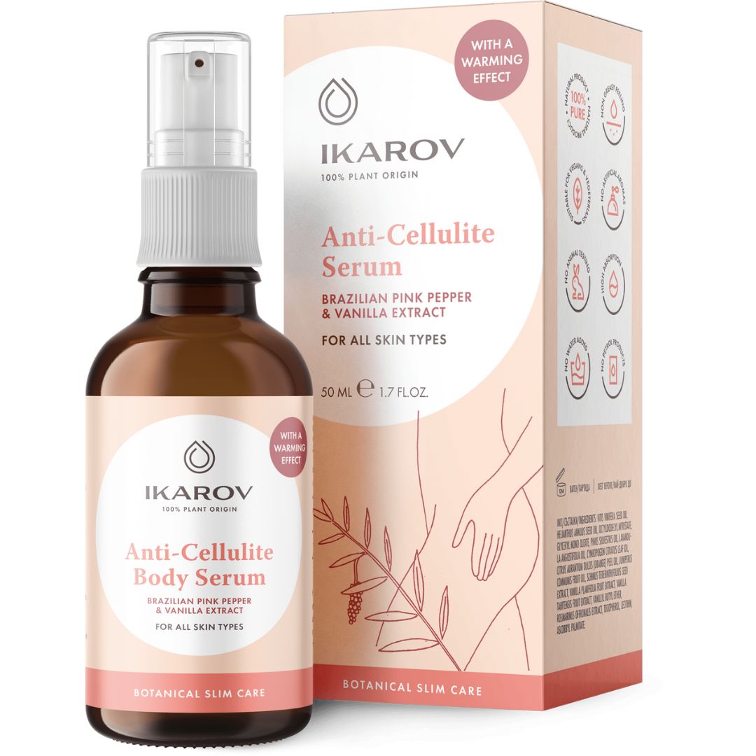 Anti-cellulite Serum with Brazilian Pink Pepper and Vanilla Extracts Ikarov