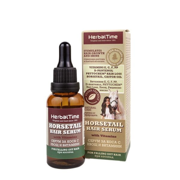 Hair Grow and Shine Serum with Horsetail and Vitamins