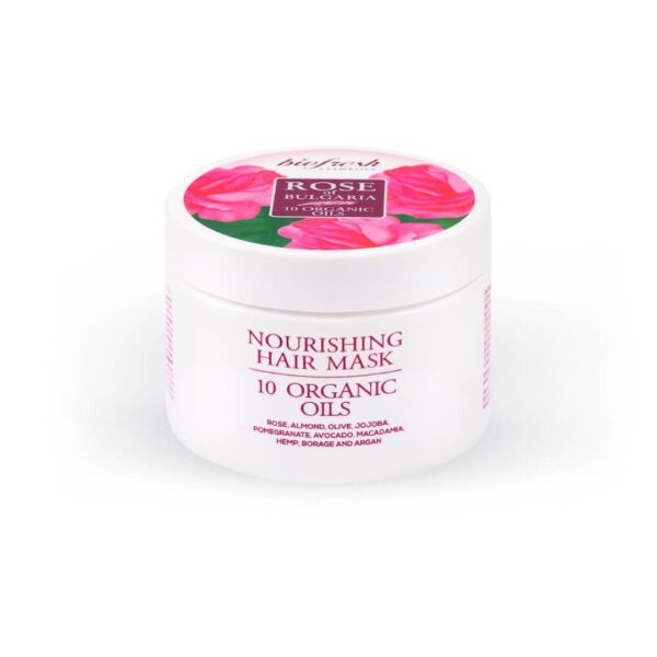 Nourishing Mask For Dry and Damaged Hair Rose of Bulgaria