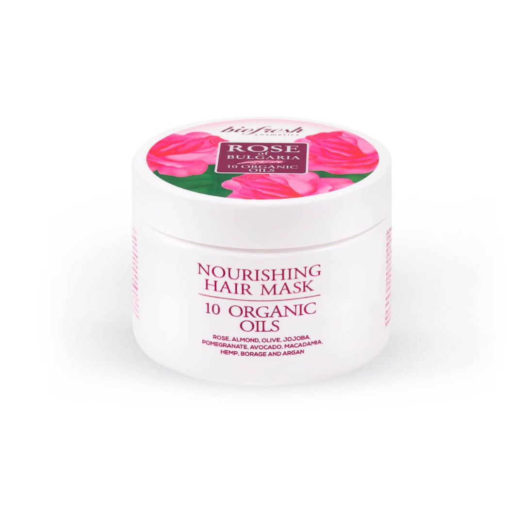 Nourishing Mask For Dry and Damaged Hair Rose of Bulgaria