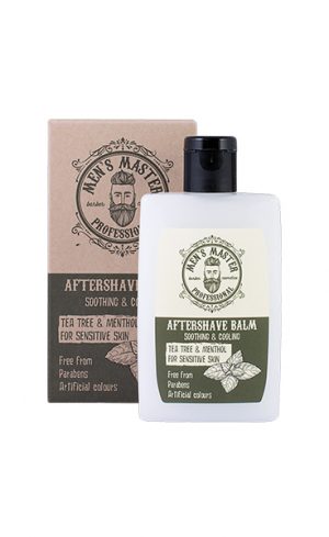 Aftershave Balm wit Tea Tree and Menthol Rosa Impex