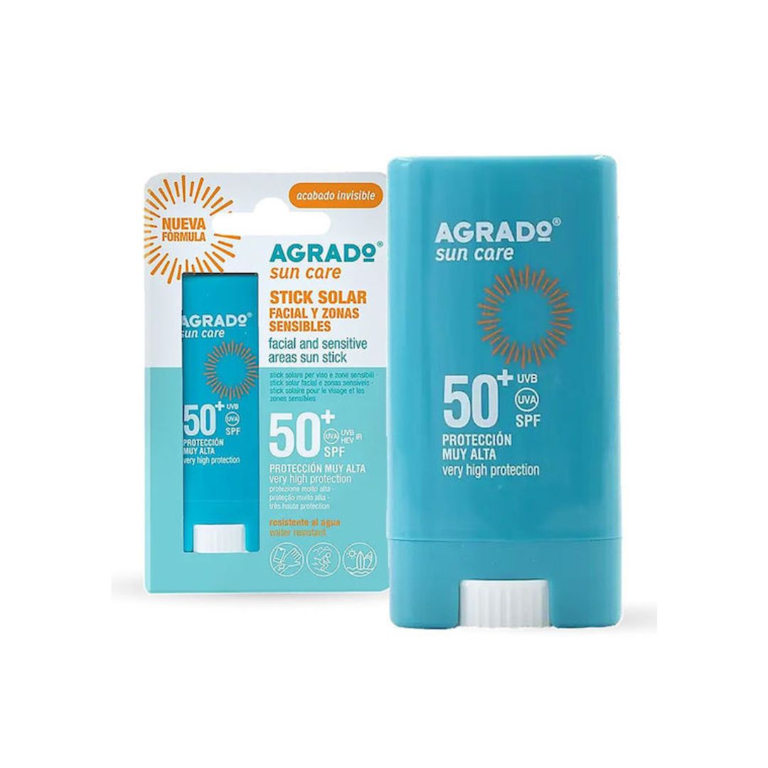 Agrado Αδιάβροχο Στικ Προσώπου Solar 50 SPF Υψηλή Προστασία