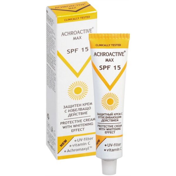 Protective Face Cream with Whitening Action SPF 15 Rosa Impex
