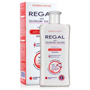 Soothing Anti-Dandruff Shampoo Regal for All hair Type  Rosa Impex