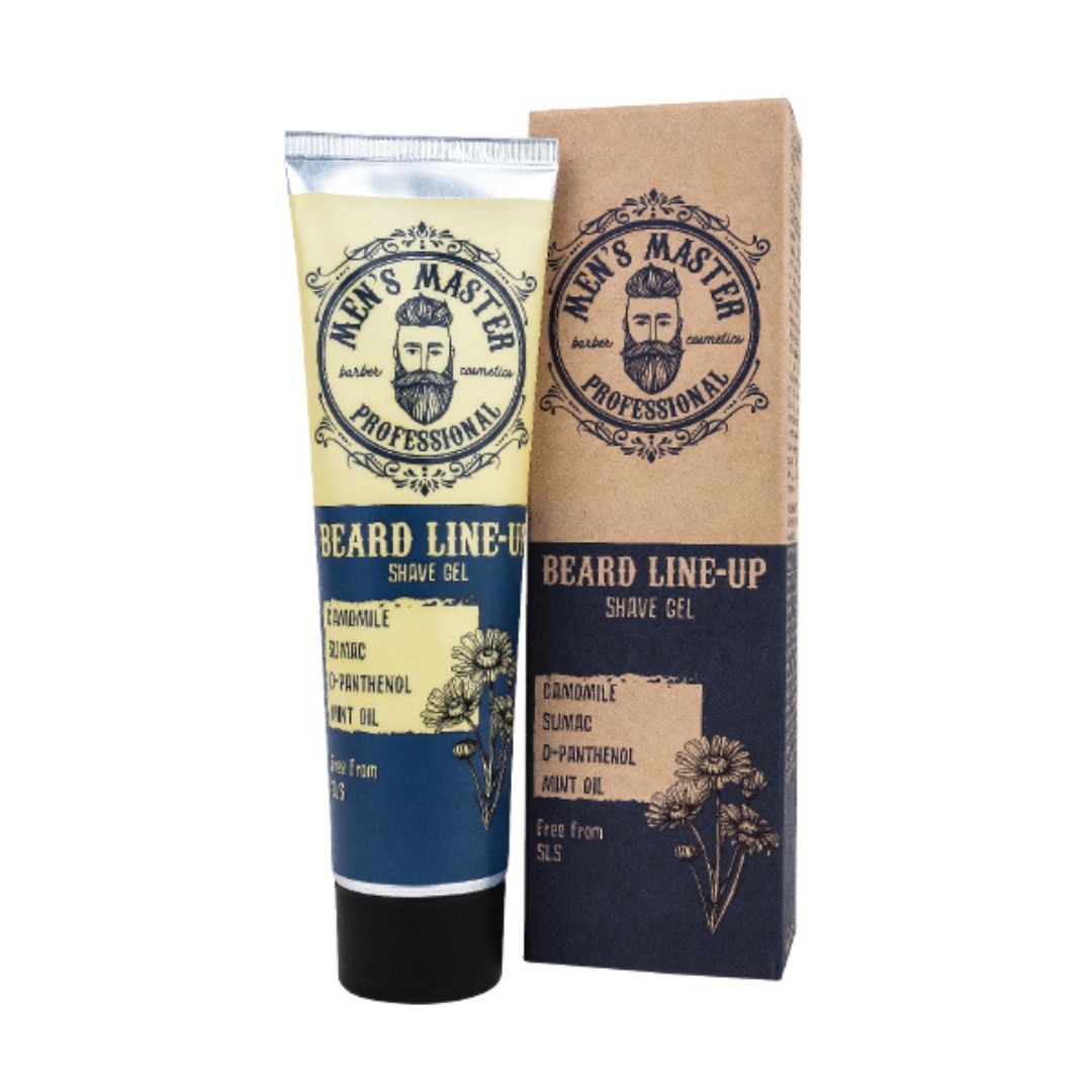 BEARD LINE-UP SHAVE GEL MEN'S MASTER PROFESSIONAL - BLUE LABEL