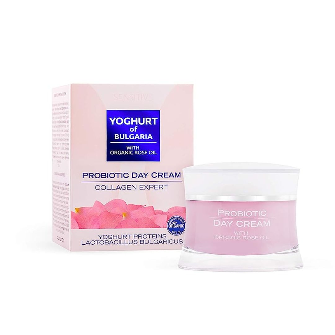 Day Cream for Sensetive Skin with Collagen and Organic Yogurt of Bulgaria