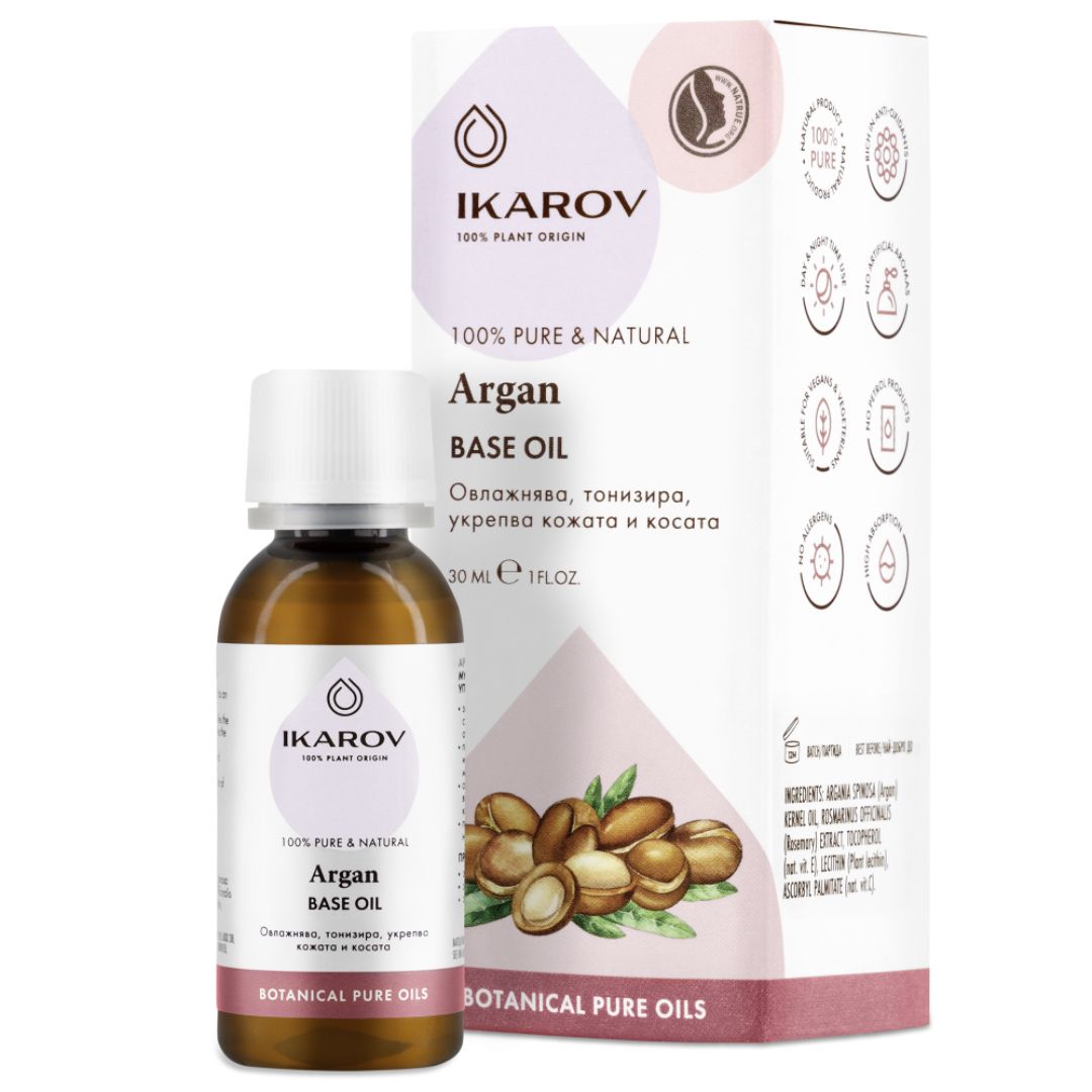 Argan Oil for Face, Body, Hair, Nails Ikarov