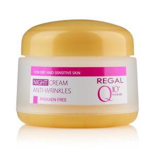Night Face Cream Anti Wrinkles Regal Q10