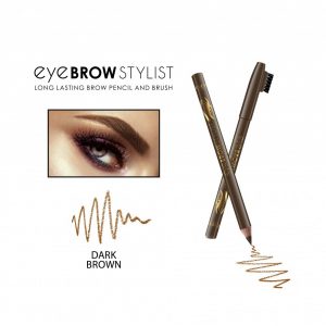 Eye Brow Stylist Wooden Pencil with Eyebrow Brush