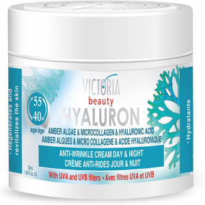 Face Cream Day and Night Hyaluron  40-55 Victoria Beauty