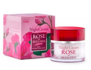 Moisturize night face cream with  Rose Water of Bulgaria