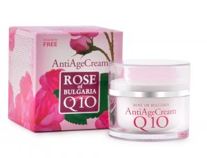 Anti Age moisturizing day and night face cream Rose Water of Bulgaria