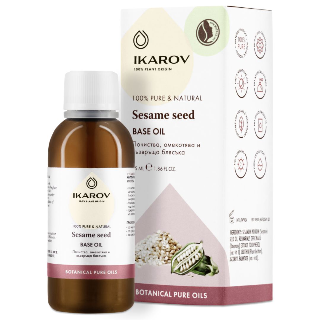 Sesame Oil for Face and Body Ikarov