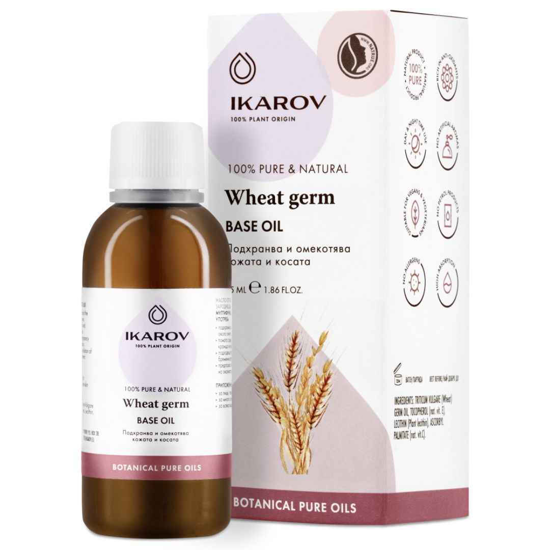 Wheat Germ Oil for Face, Body and Hair Ikarov
