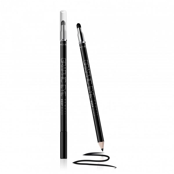 Wooden Eyeliner with Graphic Sponge Revers Cosmetics