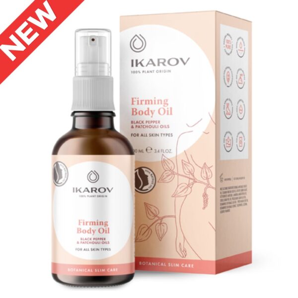 Firming body oil with pepper and patchouli oils Ikarov