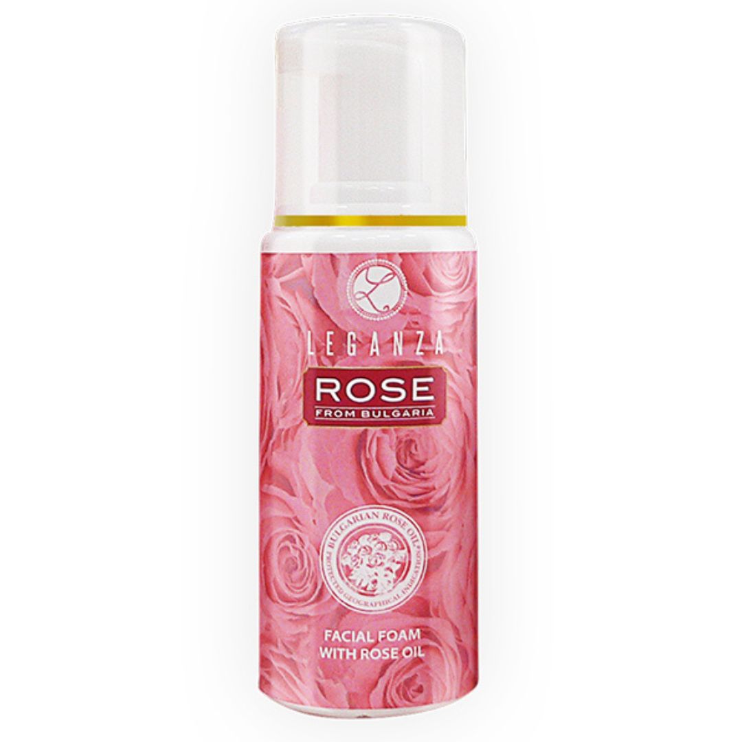 Facial Foam with Rose Oil Leganza