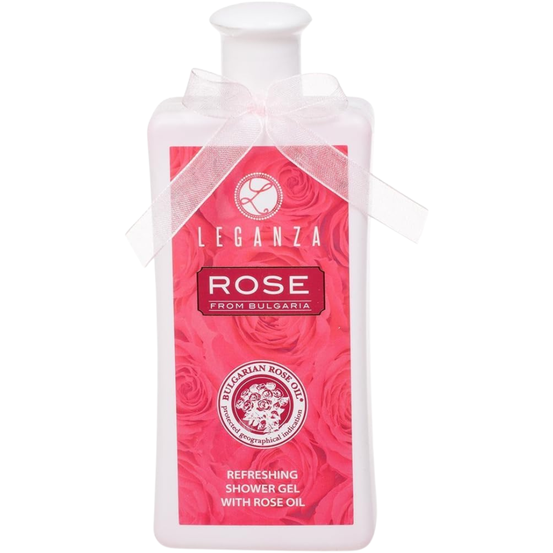 Shower Gel with Rose Oil Leganza Rosa Impex