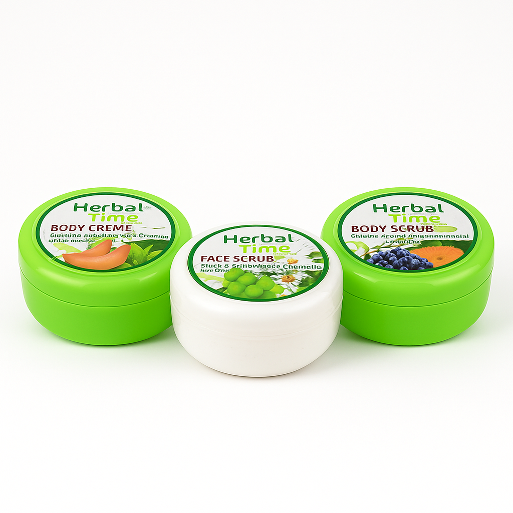 Herbal Time – Natural Face and Body Care Set