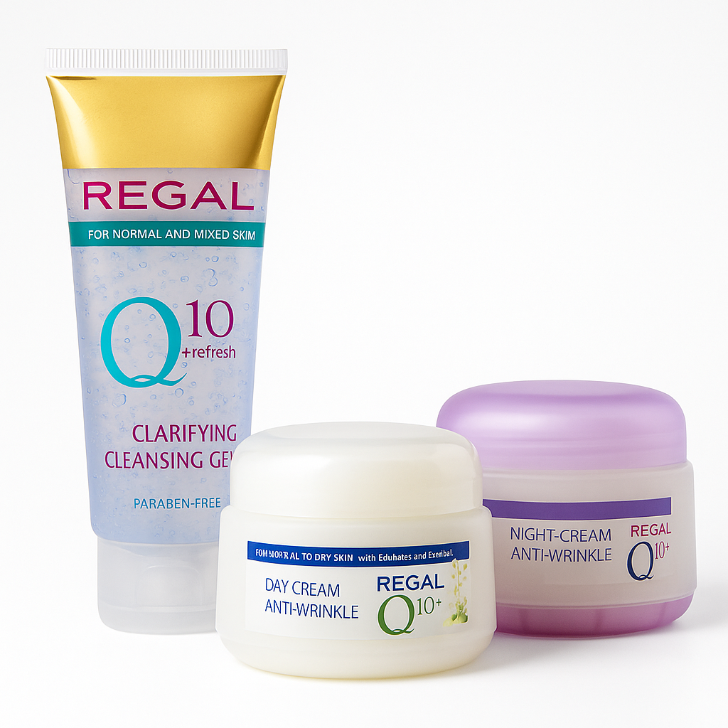 Regal Q10+ – Complete Anti-Wrinkle Care Set