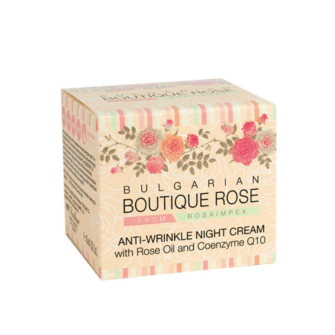 Boutique Rose Αντιρυτιδική Κρέμα Νύχτας Rosa Impex