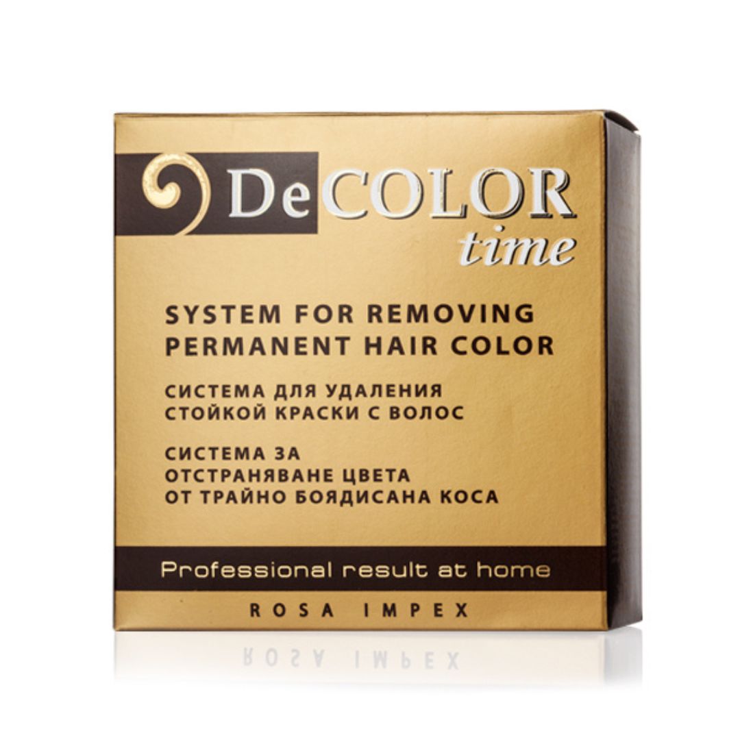 DeColor Time – System for Removing Permanent Hair Color DeColor Time – System for Removing Permanent Hair Color
