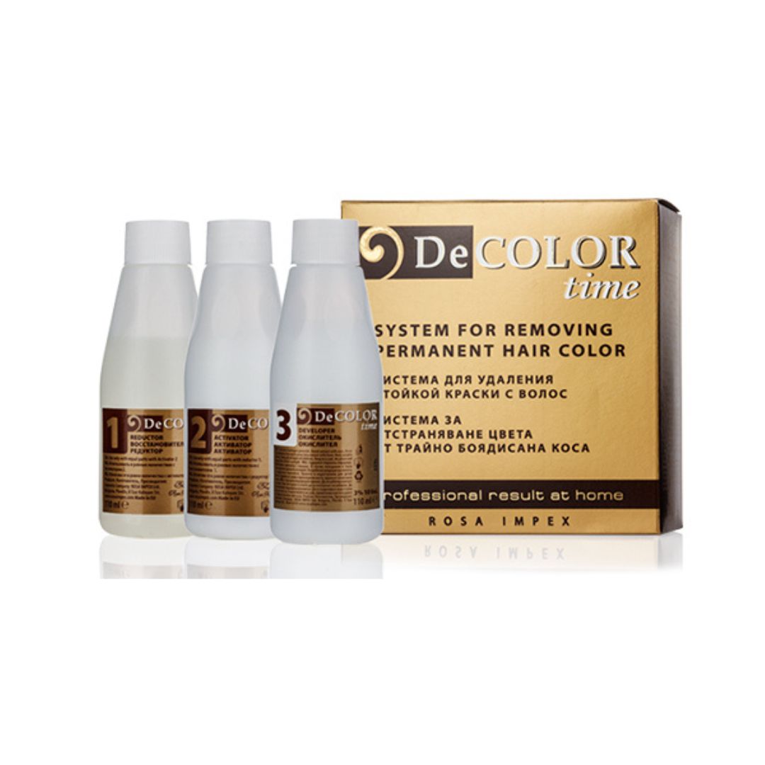 DeColor Time – System for Removing Permanent Hair Color DeColor Time – System for Removing Permanent Hair Color